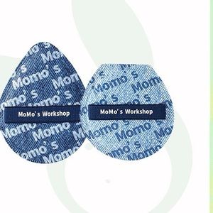 Momo’s workshop powder puff Denim A